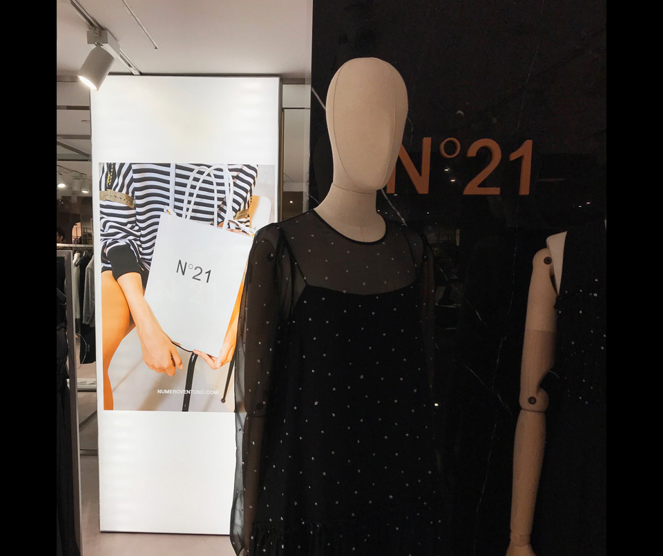 sofos LAB per N°21 La Rinascente Milano